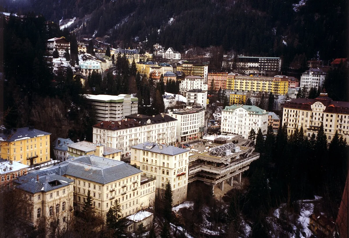 Bad Gastein, Austria. Photo: / Zeichner: de:User:Triq (CC BY-SA 3.0); resized and converted to WebP.