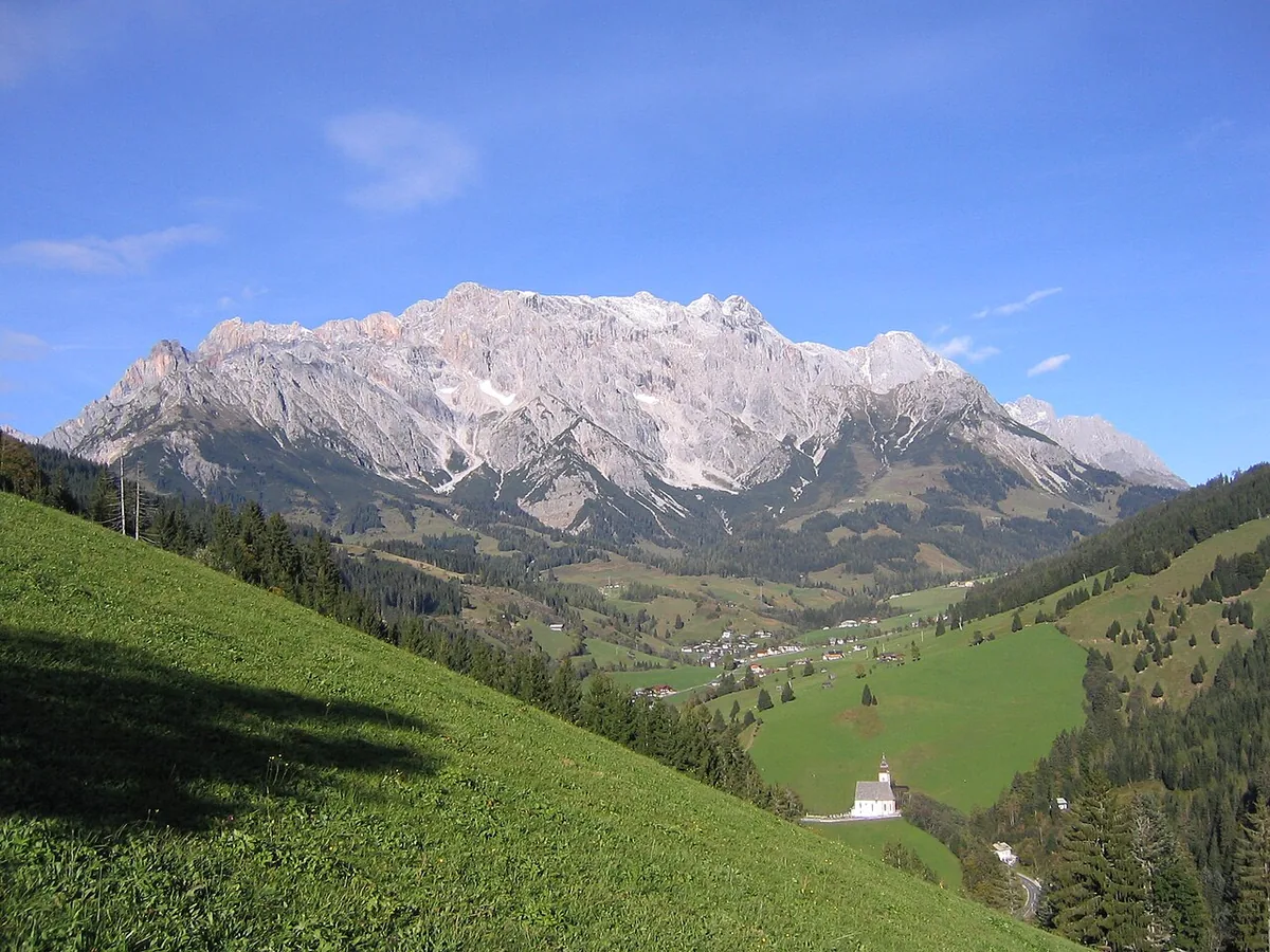Hochkönig, Austria. Photo: Aconcagua (CC BY-SA 3.0); resized and converted to WebP.