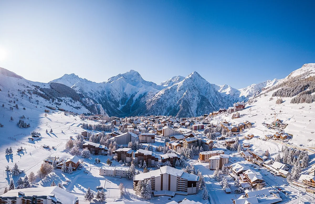 Les Deux Alpes, France.